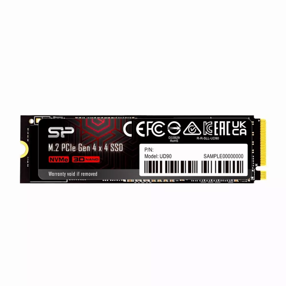 Диск SSD Silicon Power UD90 250GB M.2 2280 PCIe NVMe Gen 4x4 - SP250GBP44UD9005