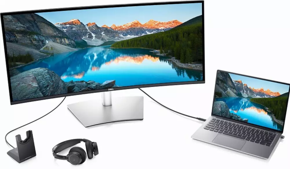 Слушалки Dell Premier Wireless ANC WL7022 - 520-AATN-14