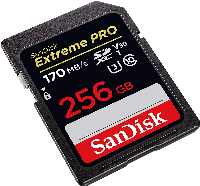 Карта памет SANDISK Extreme PRO, SDHC/SDXC, 256GB Class 10, U3, 170 Mb/s