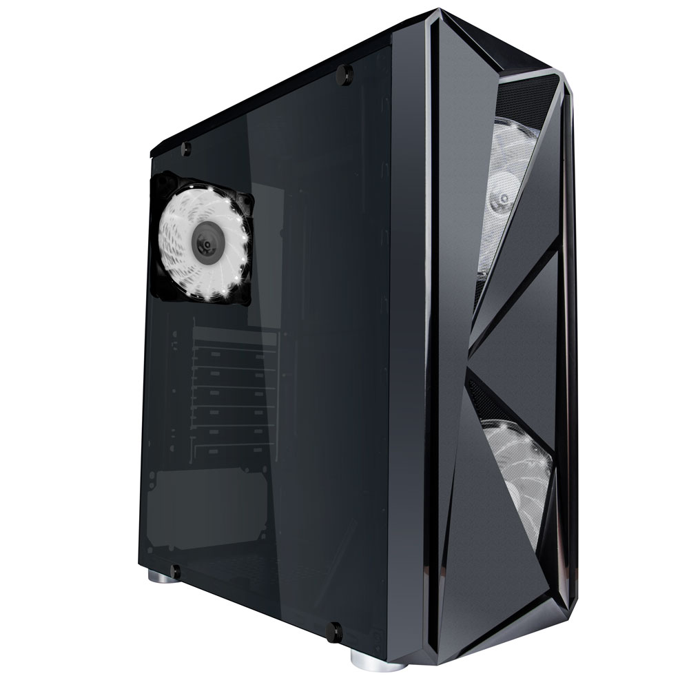 Кутия 1stPlayer F4 WHITE - 3 Fans included