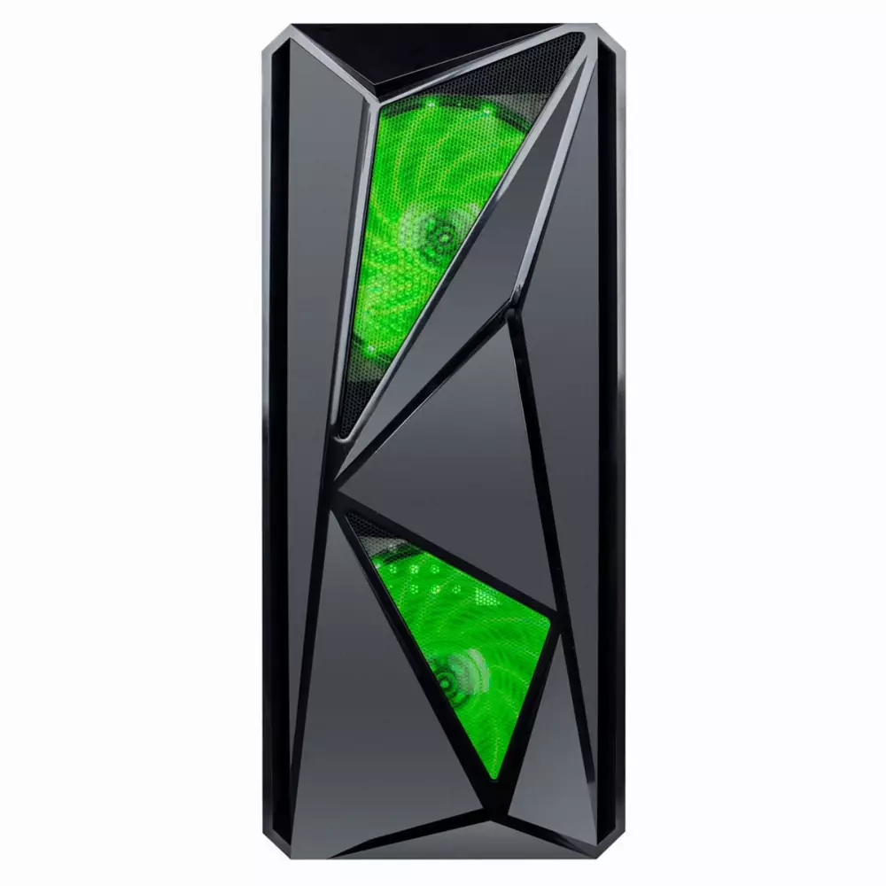 Кутия 1stPlayer F4 GREEN RGB - 3 Fans included