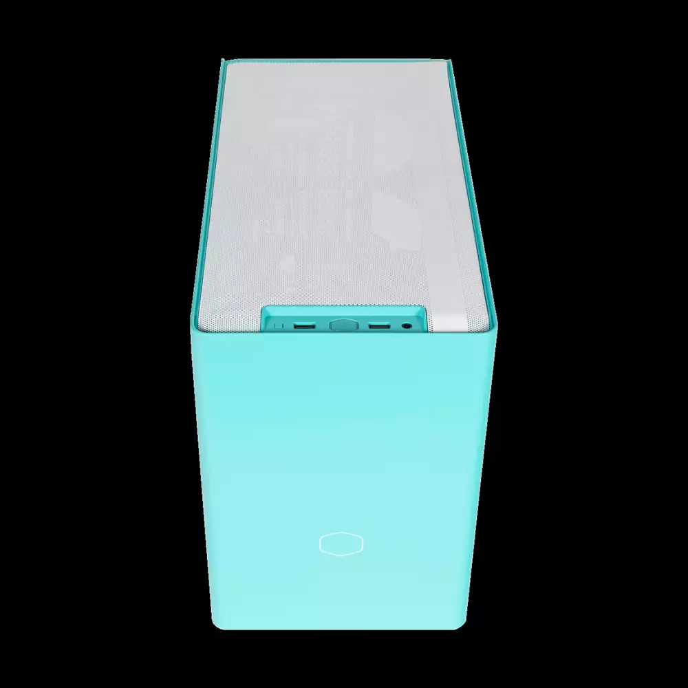 Кутия Cooler Master MASTERBOX NR200P Cyan