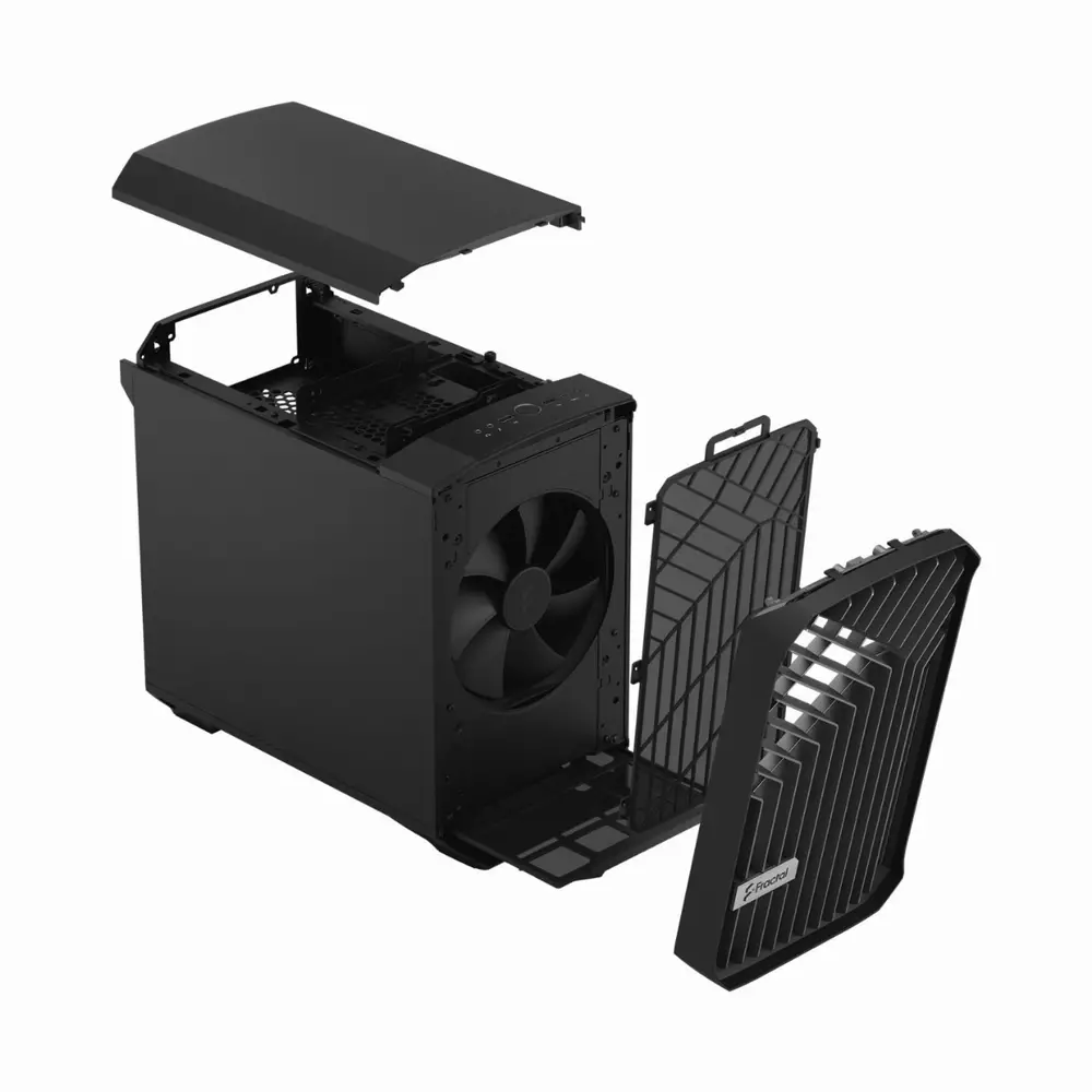 Кутия Fractal Torrent Nano Solid Black ITX - FD-C-TOR1N-04