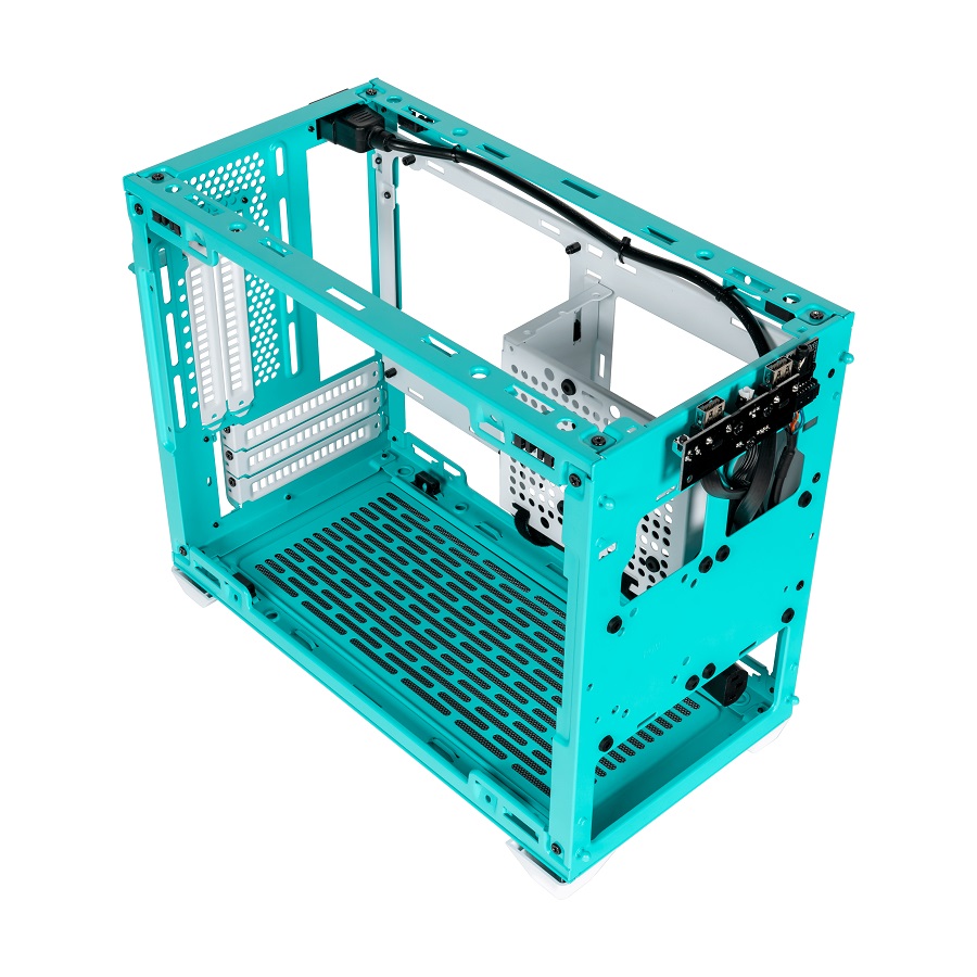 Кутия Cooler Master MASTERBOX NR200P Cyan