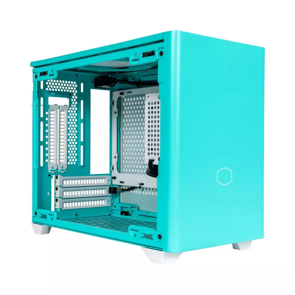 Кутия Cooler Master MASTERBOX NR200P Cyan