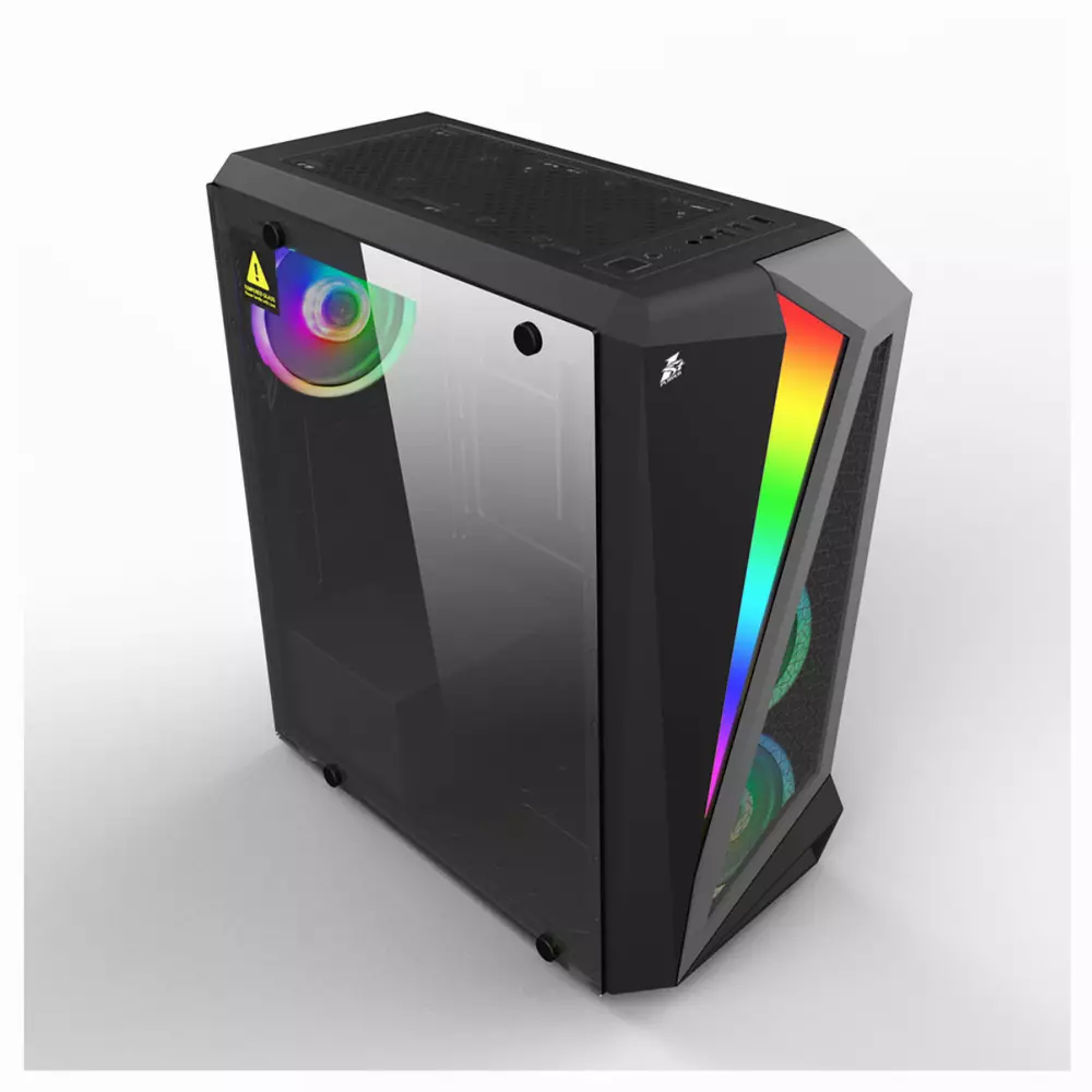 Кутия 1stPlayer R5 RGB Gaming Case ATX Black 3 Fans included