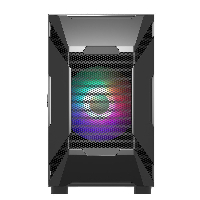 Кутия 1stPlayer D3 RGB Gaming Case mATX Black