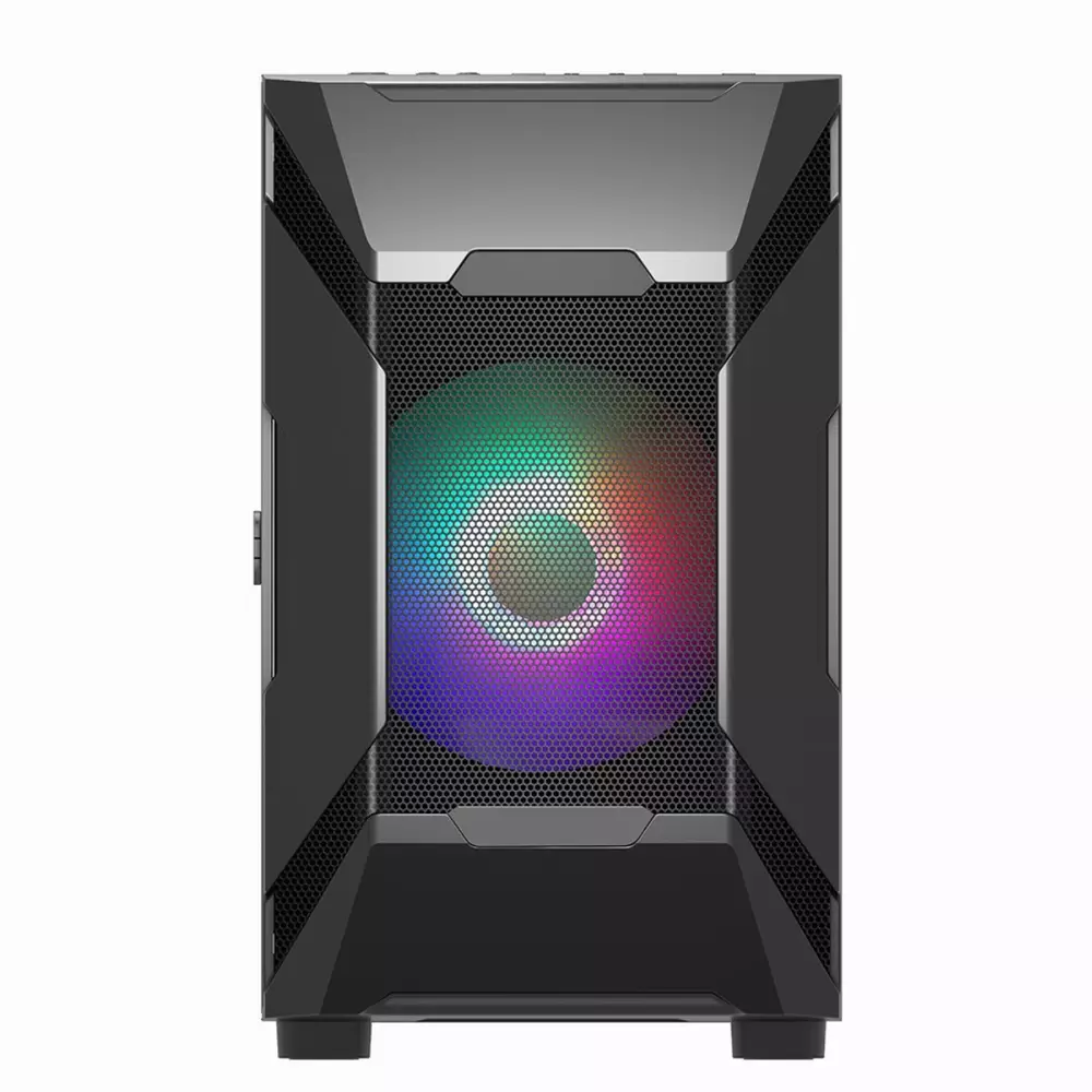 Кутия 1stPlayer D3 RGB Gaming Case mATX Black