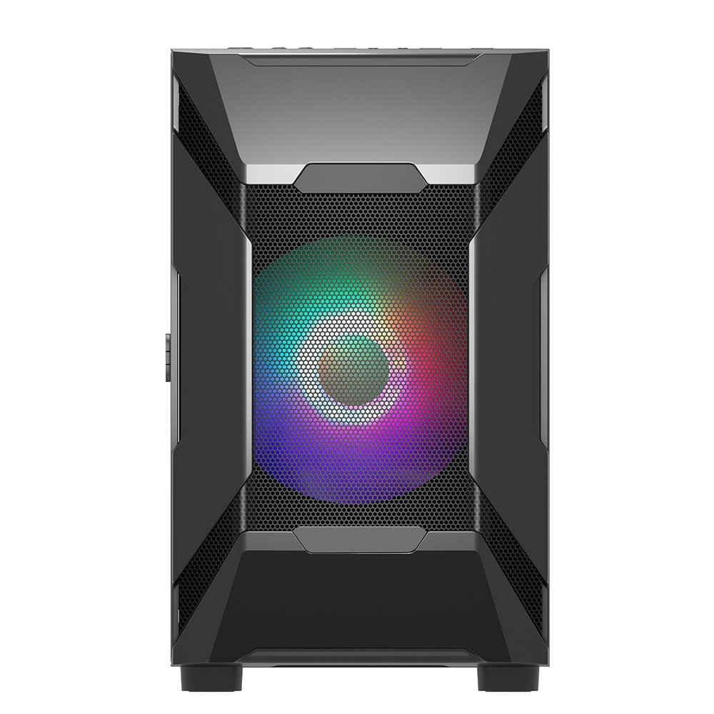 Кутия 1stPlayer D3 RGB Gaming Case mATX Black
