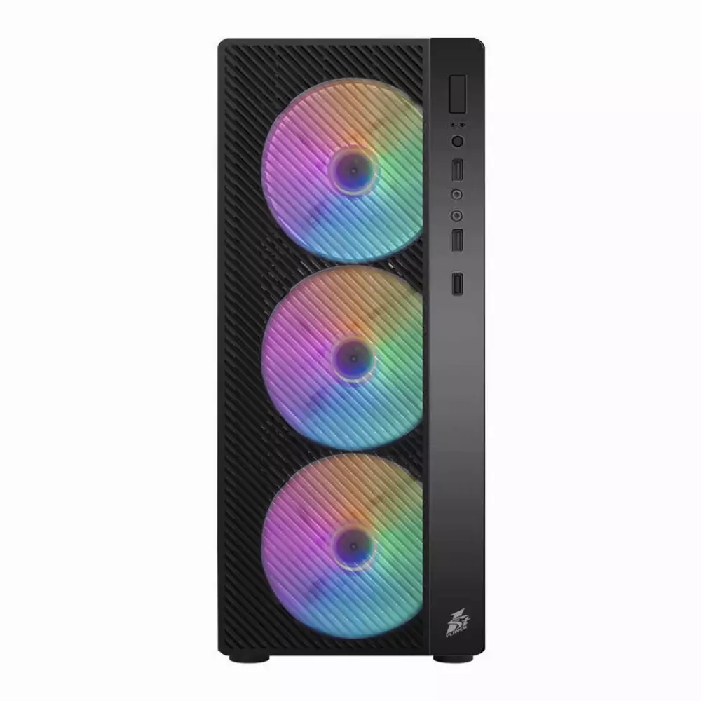  Кутия 1stPlayer A7 RGB Gaming Case ATX included 500W PSU 4 Fans