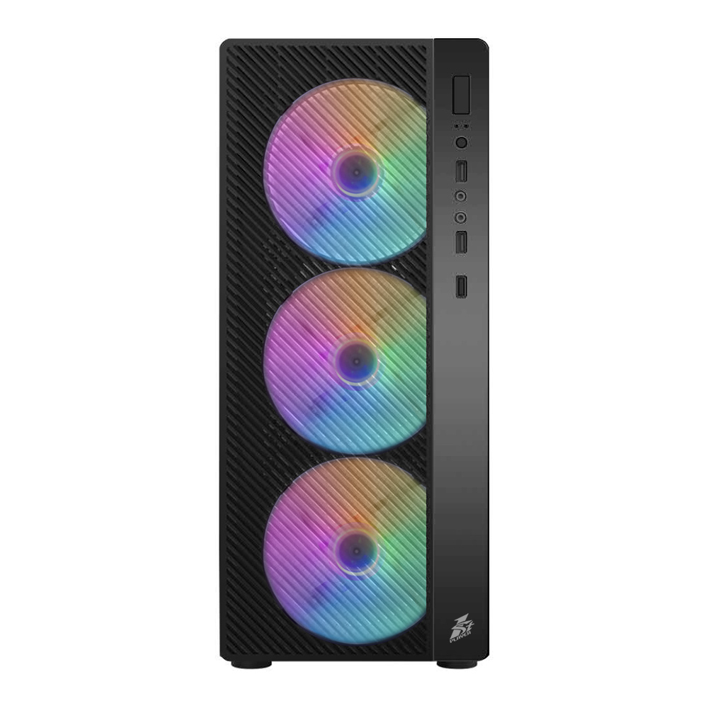  Кутия 1stPlayer A7 RGB Gaming Case ATX included 500W PSU 4 Fans