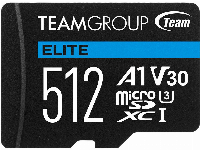 Карта памет Team Group microSDXC 512GB UHS-I Class 3 V30 A1 SD Адаптер
