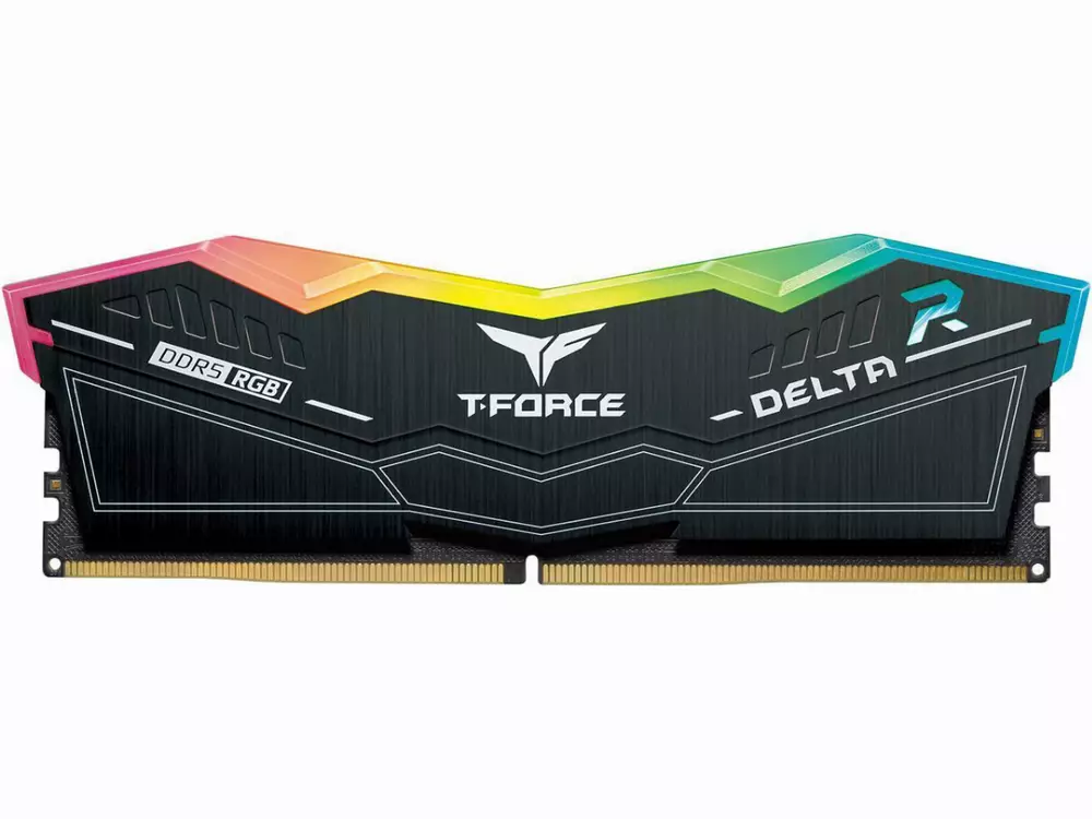 Памет Team Group T-Force Delta RGB 32GB (2x16GB) DDR5 6400MHz CL40 - TF3D416G3200HC16CDC01