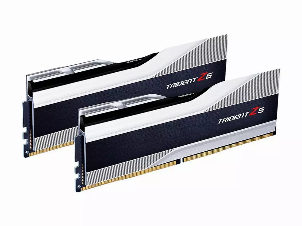 Memoria G.SKILL Trident Z5 Silver 32GB (2x16GB) DDR5 6000MHz CL36 - F5-6000J3636F16GX2-TZ5S