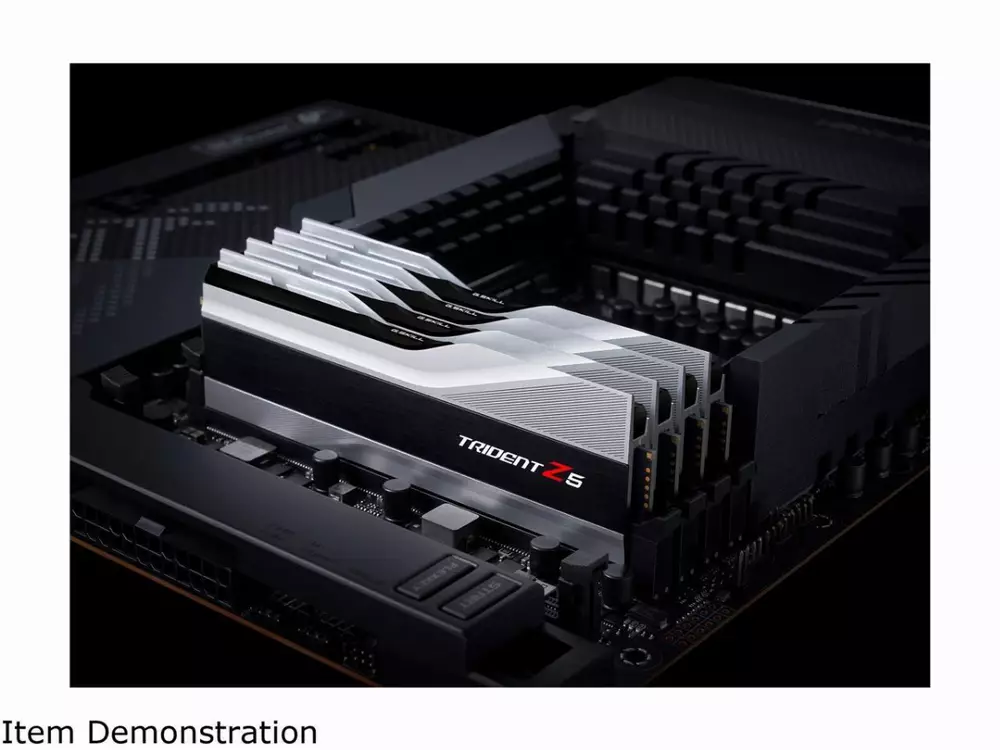 Памет G.SKILL Trident Z5 Silver 32GB (2x16GB) DDR5 6000MHz CL36 - F5-6000J3636F16GX2-TZ5S