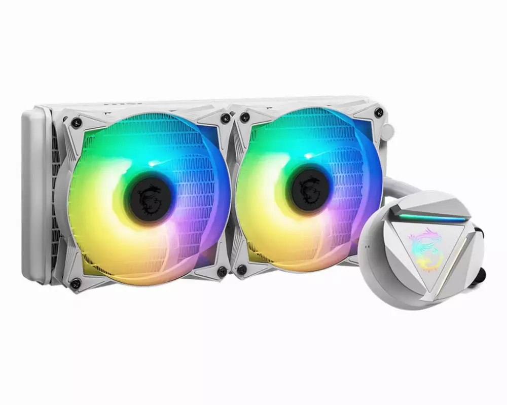 Воден охладител за процесор MSI MAG CORELIQUID 240R V2 White