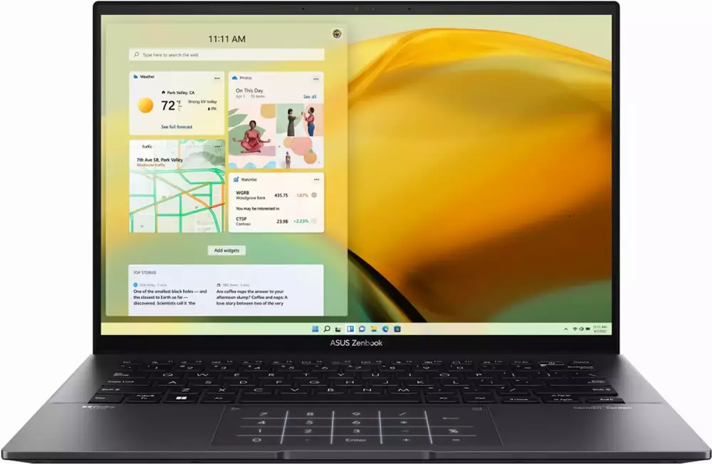 Лаптоп ASUS ZenBook 14 UX3402ZA-OLED-KM521W - 90NB0WC1-M00CS0