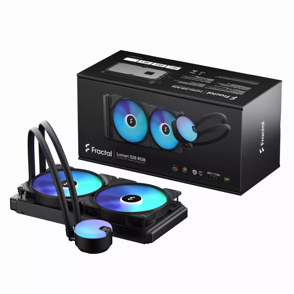 Υδρόψυξη για επεξεργαστή Fractal Lumen S28 RGB Water Cooler - FD-W-L1-S2802