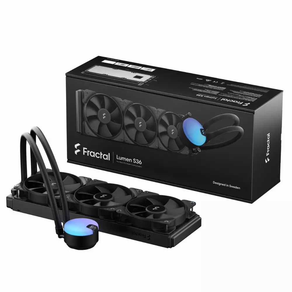 Водно охлаждане за процесор Fractal Lumen S36 Water Cooler - FD-W-L1-S3601