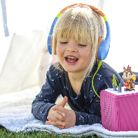 Слушалки HAMA Kids Guard Стерео Ограничена сила на звука Син/Оранжев