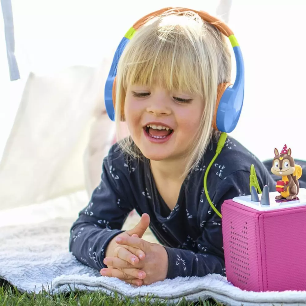 Слушалки HAMA Kids Guard Стерео Ограничена сила на звука Син/Оранжев