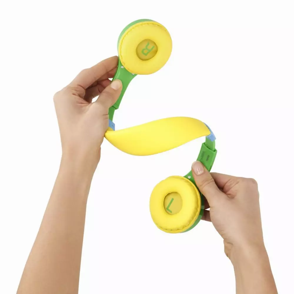 Слушалки HAMA Kids Guard Стерео, Ограничена сила на звука, Зелен/Жълт