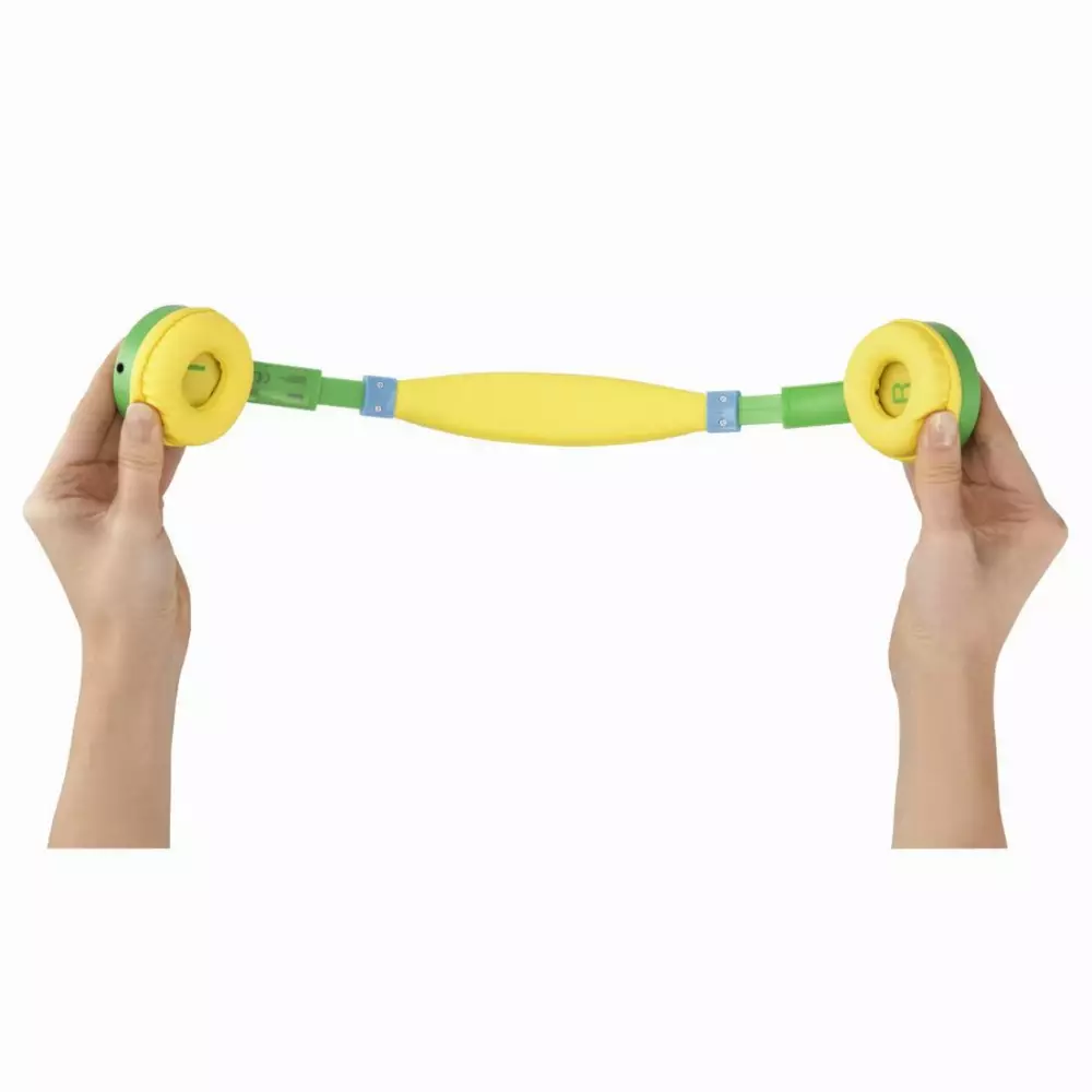 Слушалки HAMA Kids Guard Стерео, Ограничена сила на звука, Зелен/Жълт