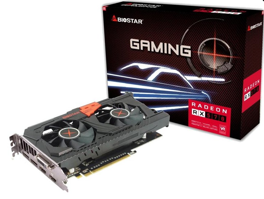 Видео карта Biostar Radeon RX 570 8GB GDDR5 - VA5705RV82
