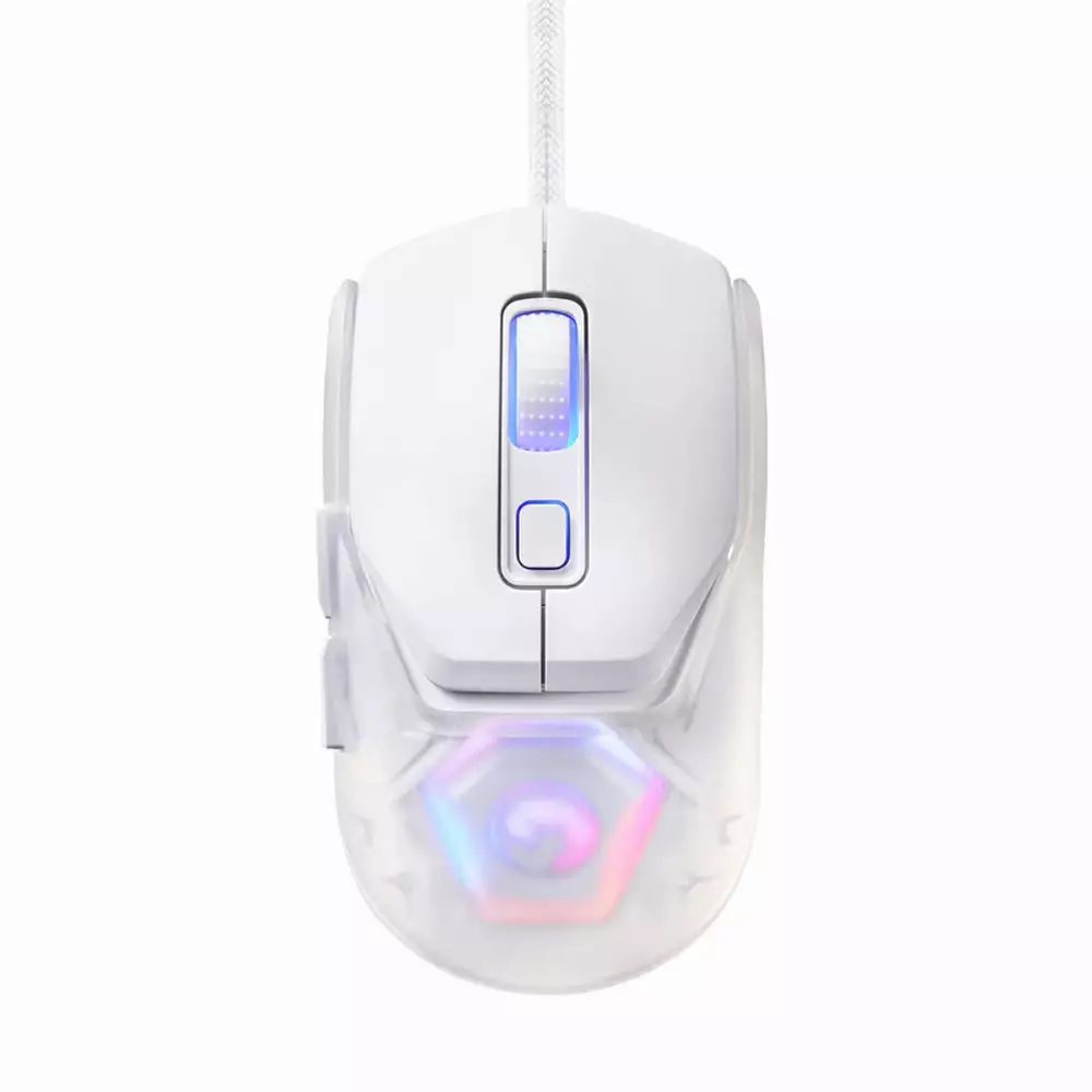 Геймърска мишка Marvo FIT LITE  White