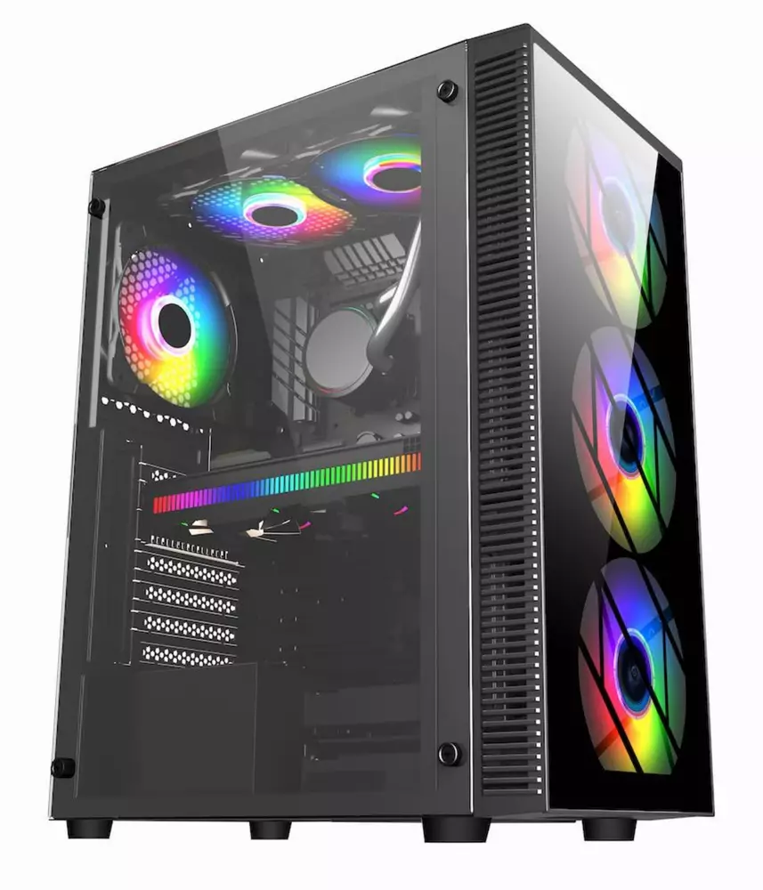 Кутия FSP Group CMT192 TG ATX Mid Tower Black