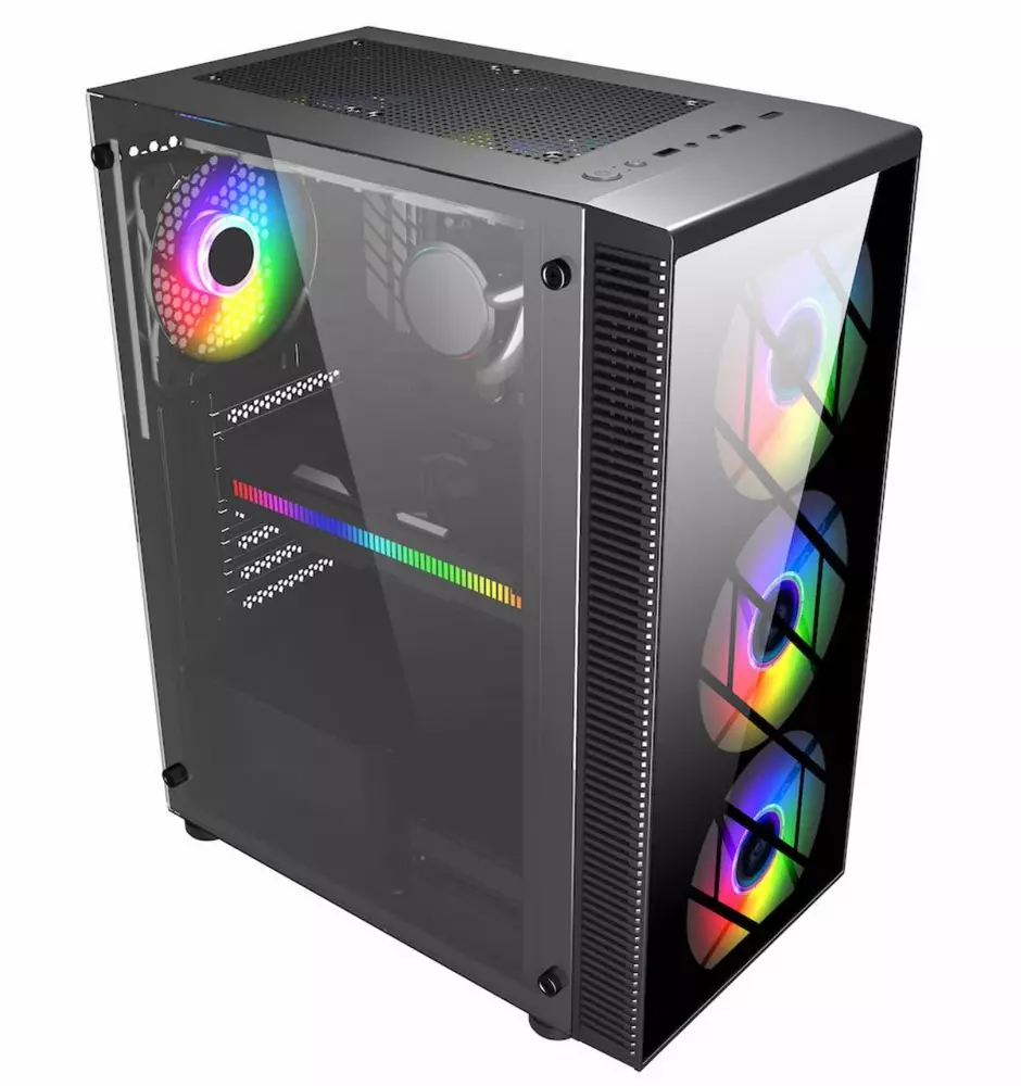 Кутия FSP Group CMT192 TG ATX Mid Tower Black