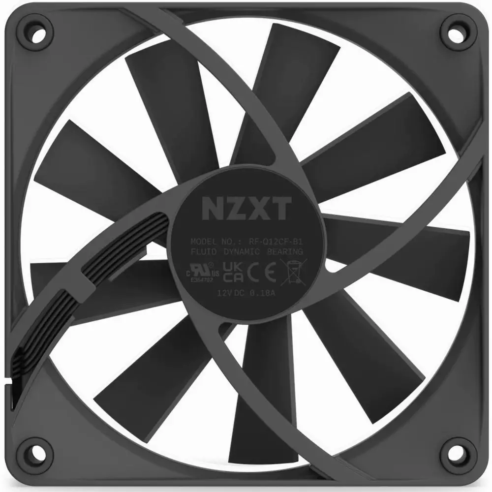 Вентилатор NZXT F120Q Black - RF-Q12SF-B1