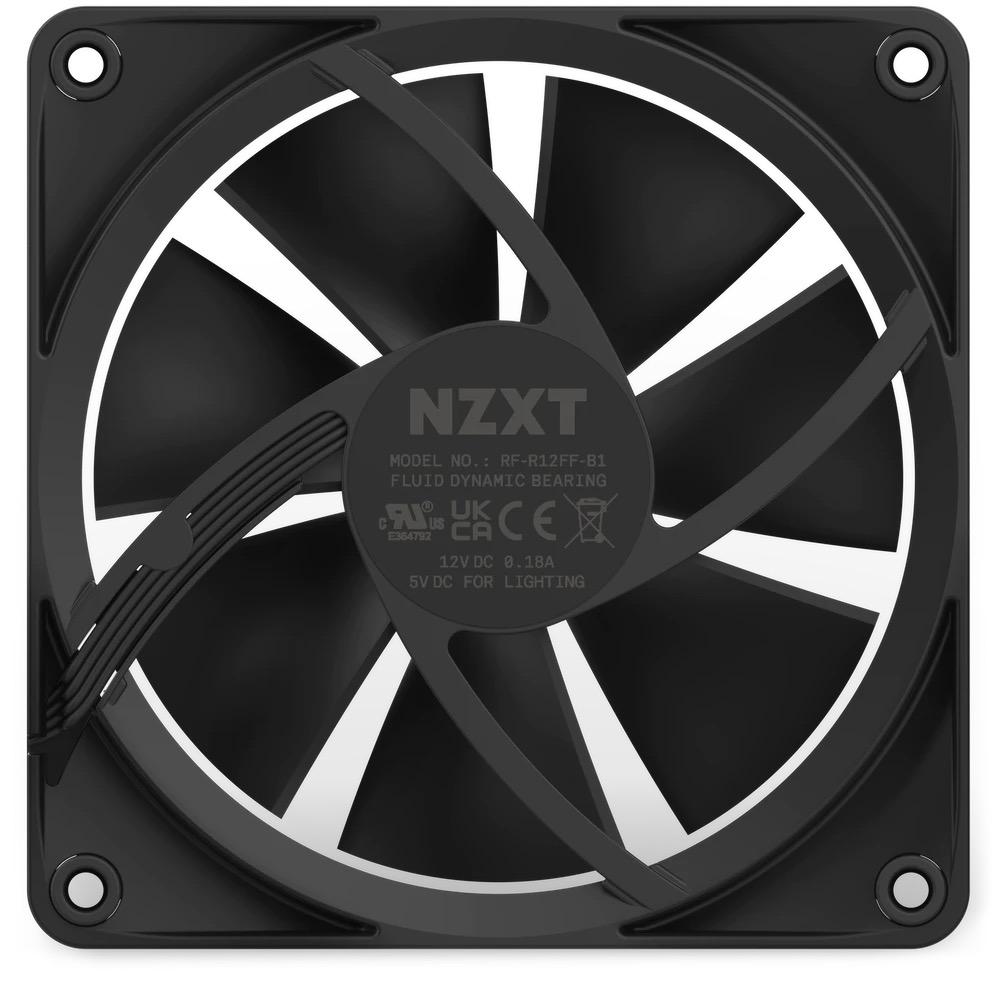 Вентилатор NZXT F120 RGB Black - RF-R12SF-B1