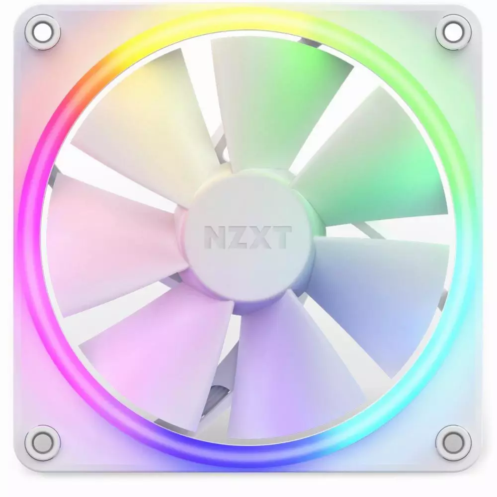 Вентилатор NZXT F120 RGB White - RF-R12SF-W1