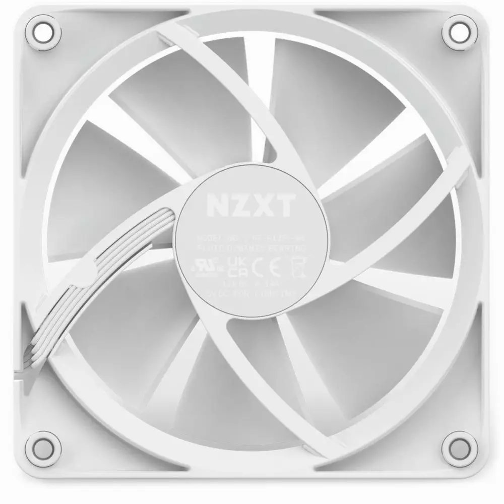 Вентилатор NZXT F120 RGB White - RF-R12SF-W1
