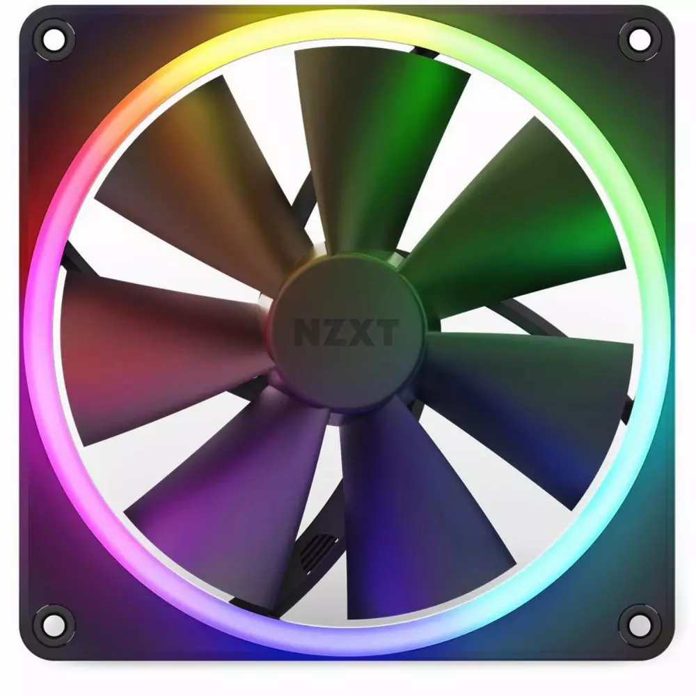 Вентилатор NZXT F140 RGB Black 140mm - RF-R14SF-B1