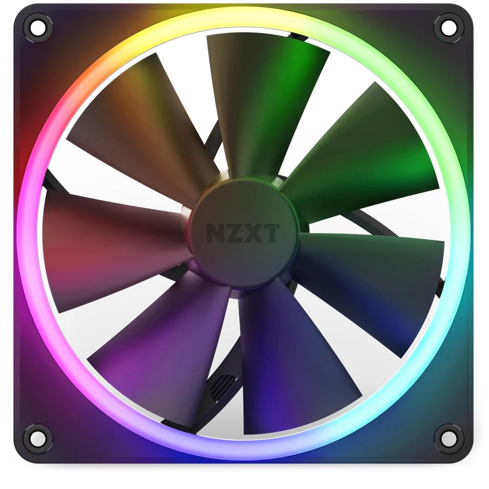 Вентилатор NZXT F140 RGB Black 140mm - RF-R14SF-B1