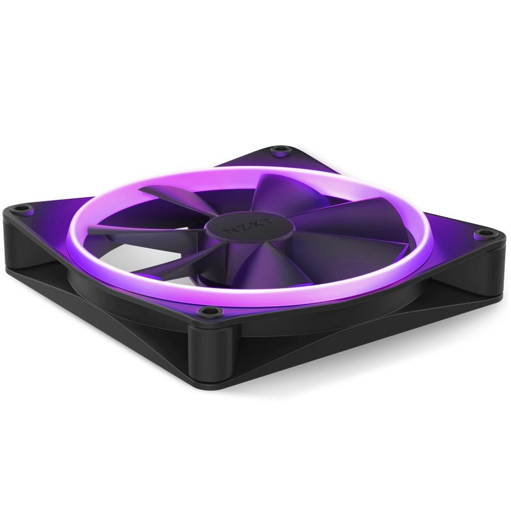 Вентилатор NZXT F140 RGB Black 140mm - RF-R14SF-B1