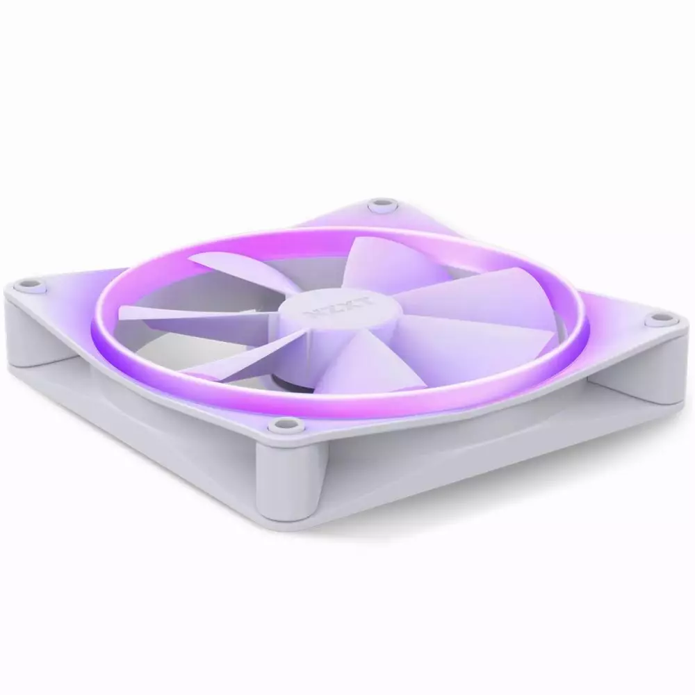 Вентилатор NZXT F140 RGB 140mm White - RF-R14SF-W1