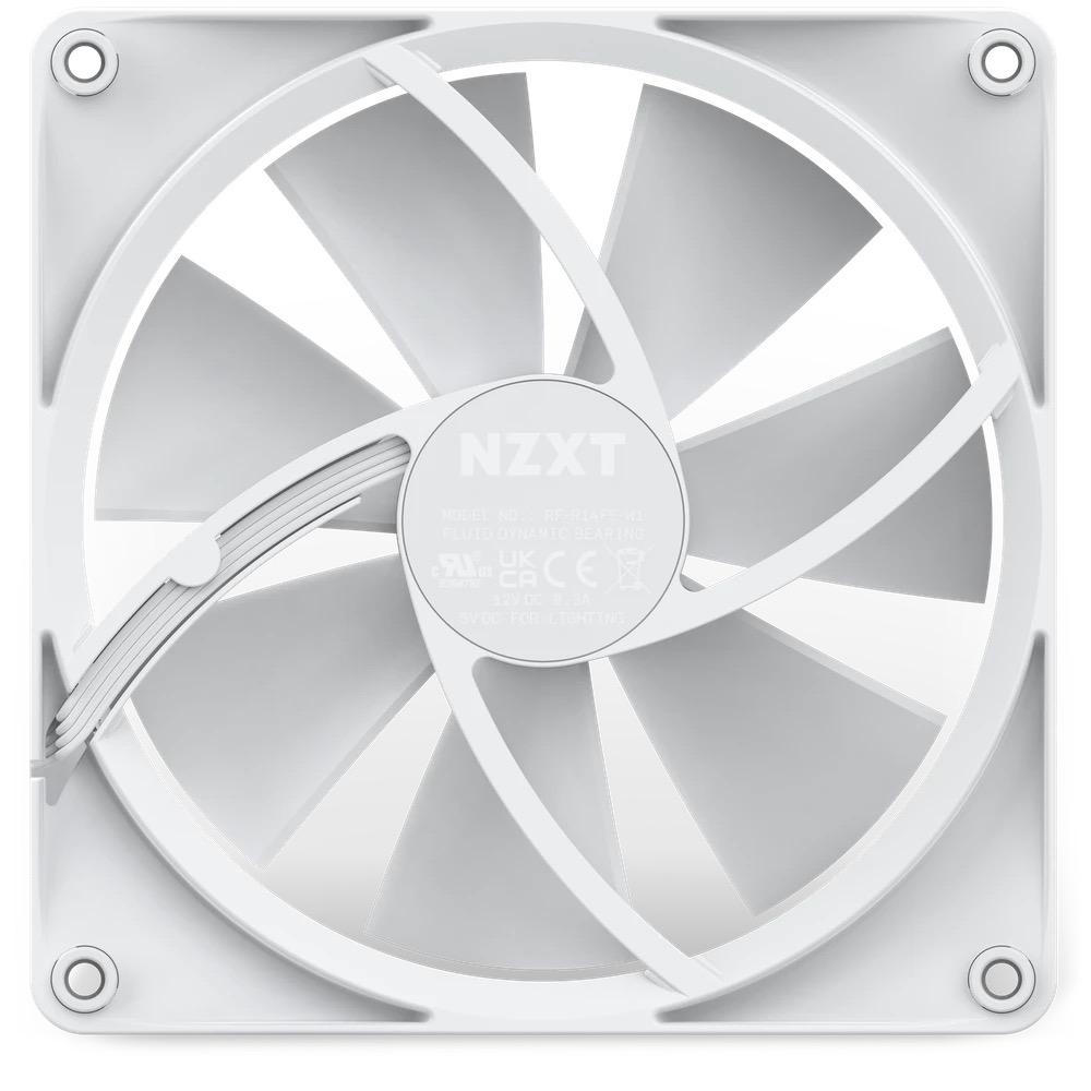 Вентилатор NZXT F140 RGB 140mm White - RF-R14SF-W1