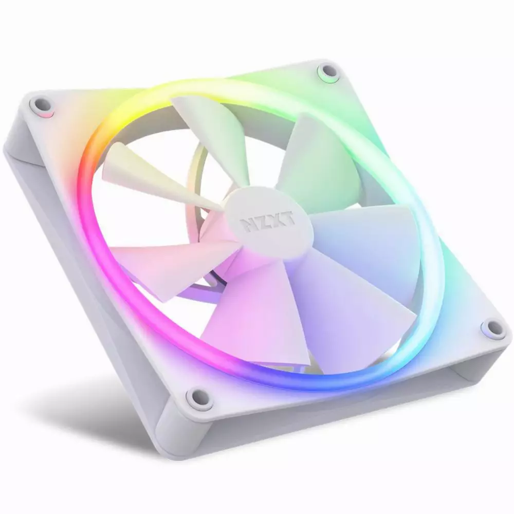 Вентилатори NZXT F140 RGB White 140mm + NZXT RGB контролер 2 pack