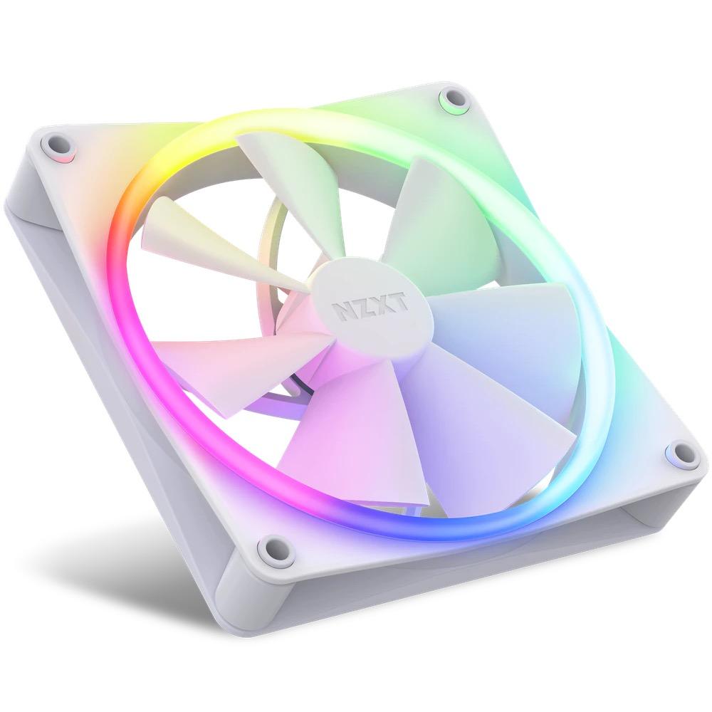 Вентилатори NZXT F140 RGB White 140mm + NZXT RGB контролер 2 pack