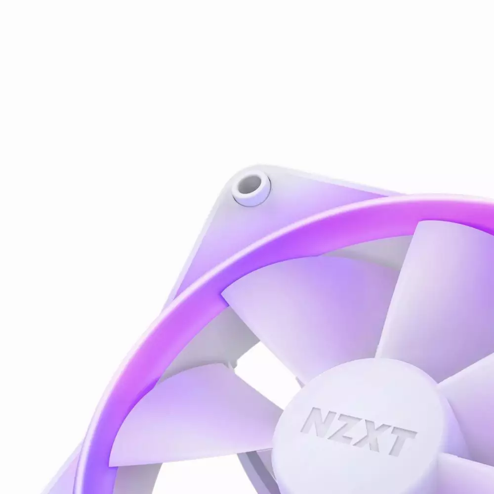 Вентилатори NZXT F140 RGB White 140mm + NZXT RGB контролер 2 pack