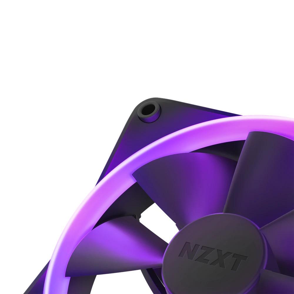 Вентилатори NZXT F140 RGB Black 140mm + NZXT RGB контролер 2 pack