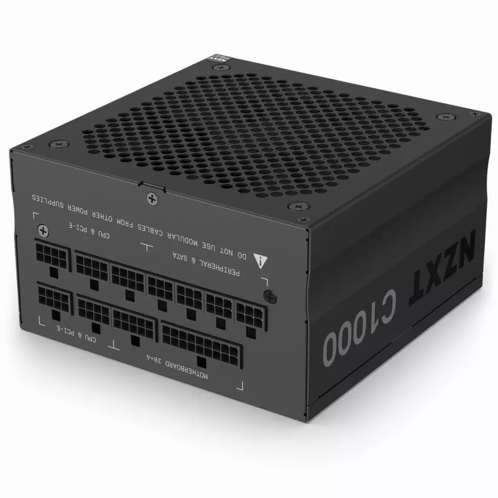 Захранване NZXT C1000 (1000W) 80 Plus Gold Full Modular PSU - PA-0G1BB-EU