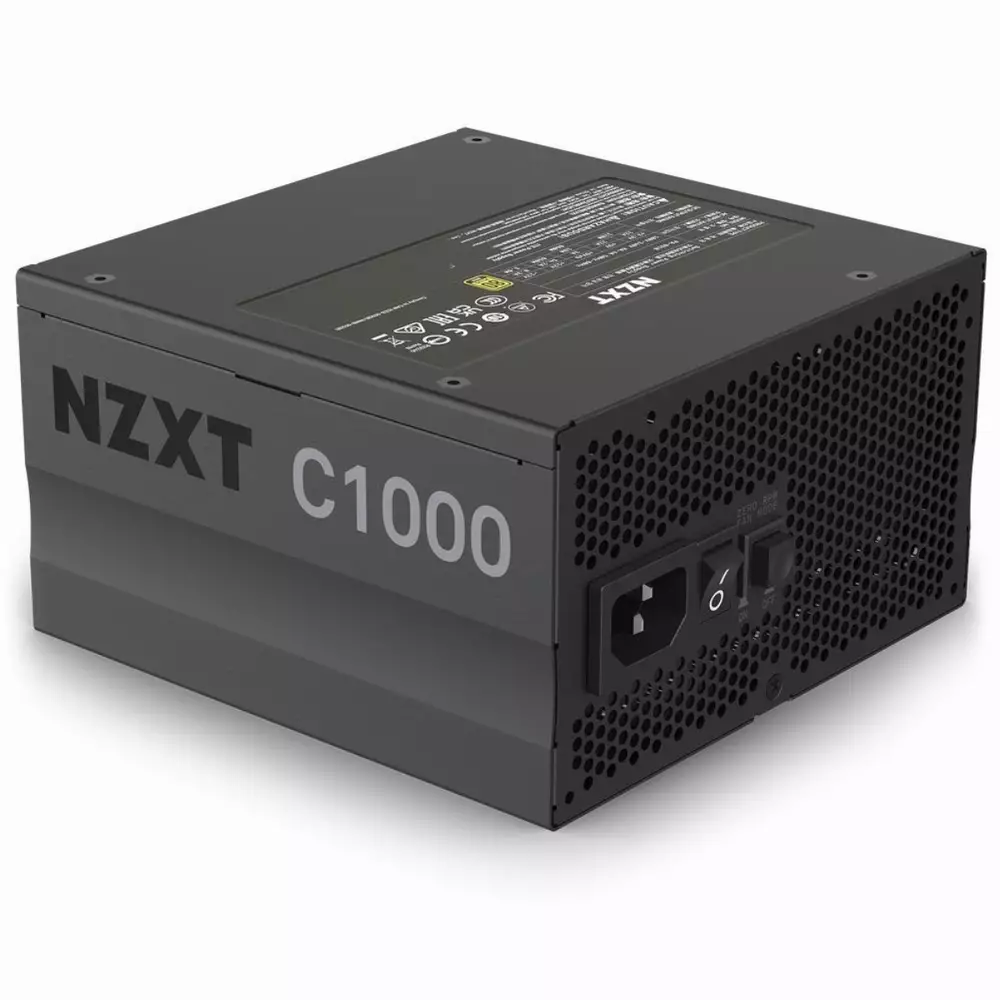 Захранване NZXT C1000 (1000W) 80 Plus Gold Full Modular PSU - PA-0G1BB-EU