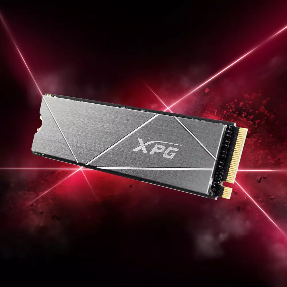 Диск SSD ADATA XPG GAMMIX S50 Lite 512GB M.2 2280 NVMe PCIe Gen4x4 - AGAMMIXS50L-512G-CS