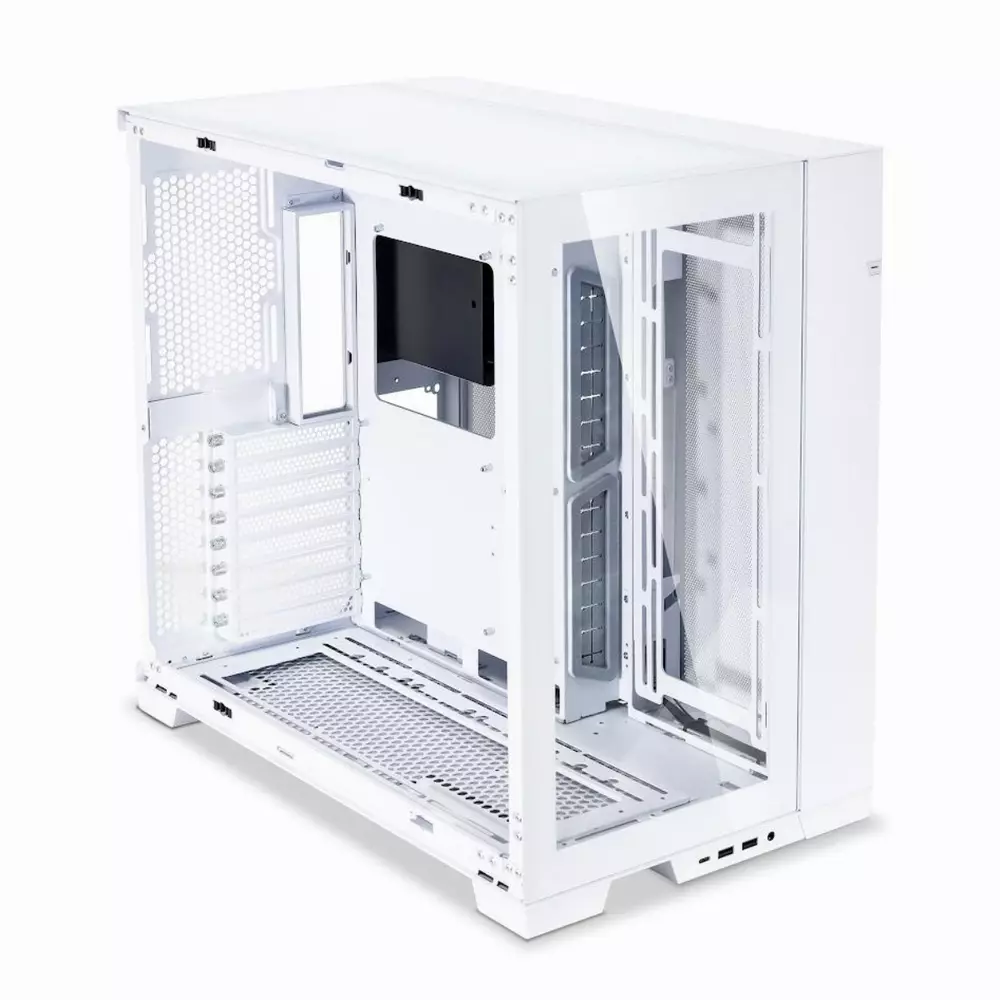 Кутия Lian Li PC-O11 Dynamic EVO Mid-Tower Tempered Glass Бял