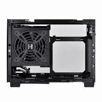 Кутия Lian Li Q58X4 PCIE 4.0 TG Black ITX Mini Tower