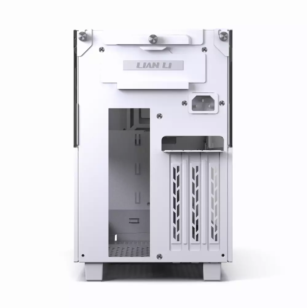 Кутия Lian Li Q58X4 PCIE 4.0 TG White ITX Mini Tower